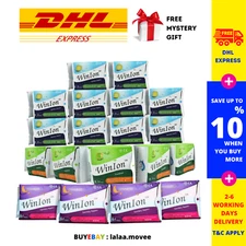 19 Packs Winalite Winion Sanitary Napkin 10 Day Use 5 Pantyliner 4 Overnight