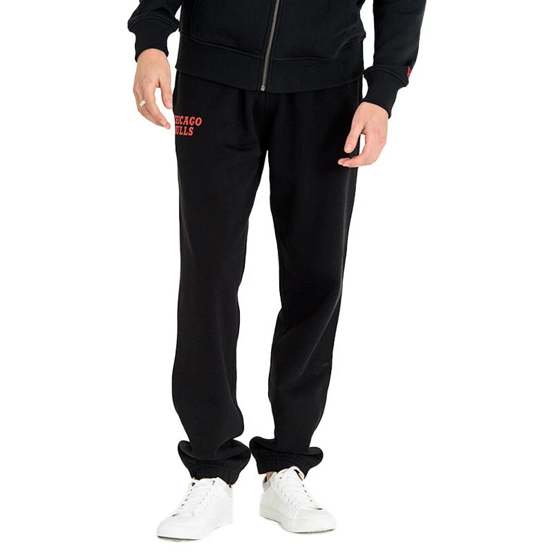 New ERA Chicago Bulls NBA Track Pants Black, Men