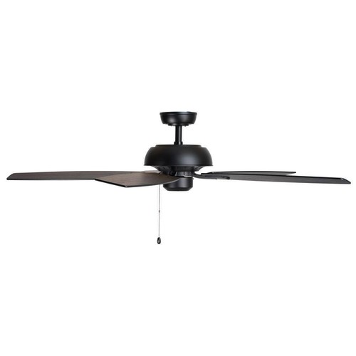 BLUE MOUNTAIN FANS Ceiling Fan 52" 3-Speed Aluminum Plywood Angled Mount Black - Picture 3 of 4