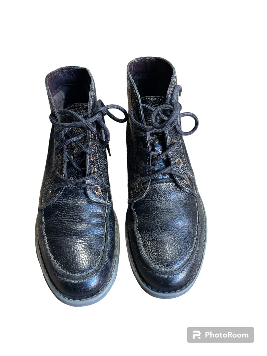 Roan Cass BLACK BARCELONA Handmade Ankle Lace Up Boots Size 10 Bed Stu‎ ROAN | Shoes | Roan Cass Black Barcelona Rust Bfs Handmade  main image 3
