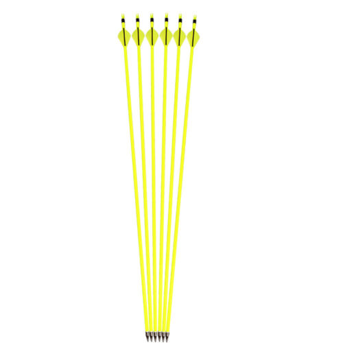6/12pcs 30" Archery Carbon Arrows SP500 Tips Target Compound Recurve Bow Hunting - Picture 11 of 12