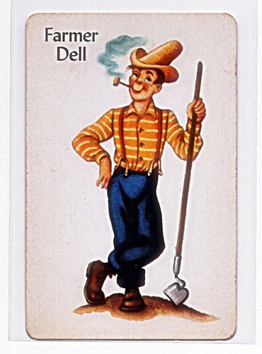 1940s WHITMAN CARD GAMES YOUR FAVORITE CHARACTERS SINGLE CARDS - FREE SHIPPING! - Picture 204 of 343