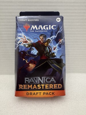 Magic the Gathering: Ravnica Remastered 3-Draft Boosters Draft Pack-Sealed Box