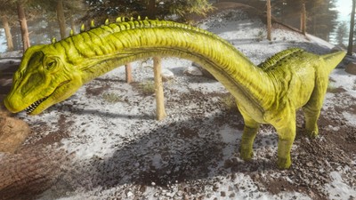 Ark Survival Ascended pve Bronto Full Grown Solid 4 Not Clean