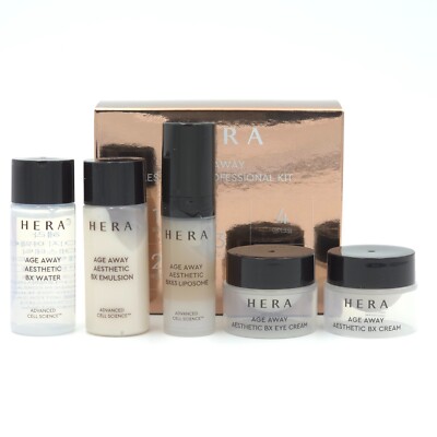 HERA Age Away Aesthetic Professional Kit 5 Item Elasticity K-Beauty