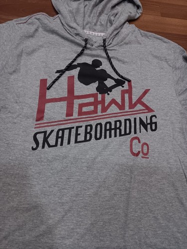 Tony Hawk Men's Long Sleeve T-Shirt Skatebording Hoodie Large - Picture 5 of 9