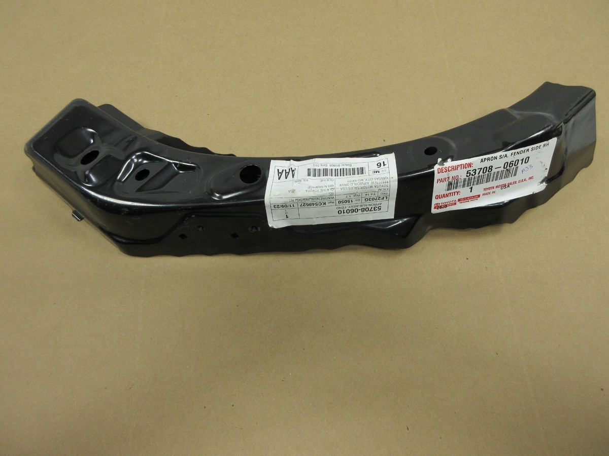 Genuine Toyota Fender Apron Extension 53708-06010 for sale online