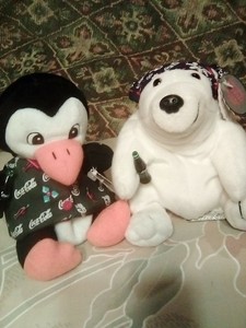 coke beanie babies
