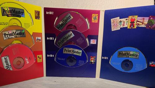 PrintMaster Premier 7.0 • Windows Graphics Desktop Publishing Software • 1998 - Picture 4 of 17