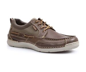 brown leather canvas shoes