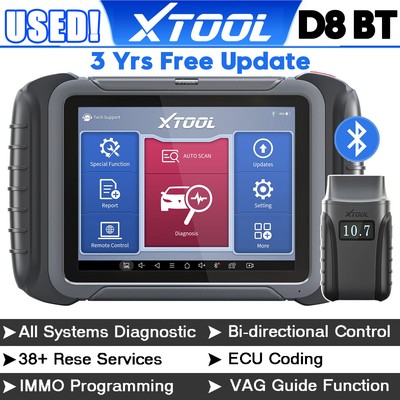 $413 D8 BT Auto Bidirectional Scanner Full System Diagnostic Key Programming