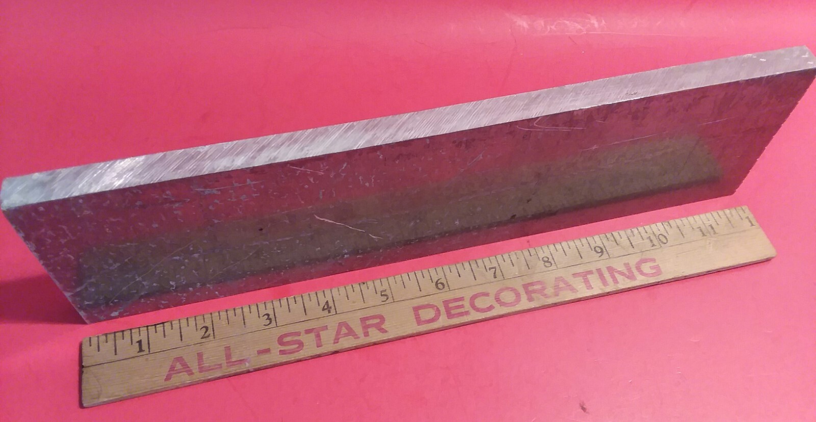 1/2" thick ALUMINUM PLATE 3 x 12 plus inches x 1/2" thick eBay