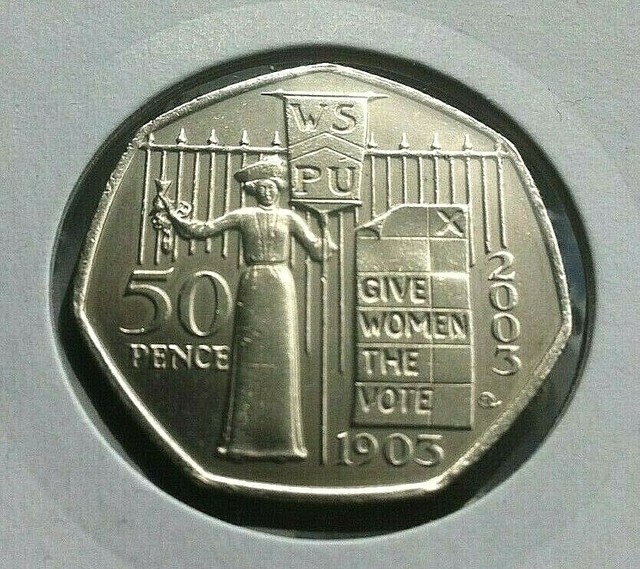 Give Women The Vote 50p Give Women The Vote 50p