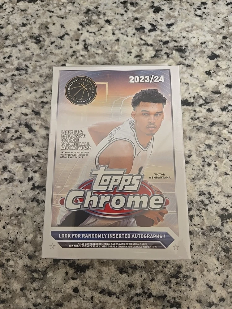 2023-24 Topps Chrome Basketball Hanger Box IN HAND SHIPS FAST