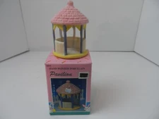 Beachwood LTD - Pavilion - Easter Village Hand-Painted Porcelain (1992) 4"x 2"