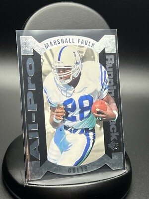 1995 Upper Deck SP All-Pro Die Cut #AP-1 Marshall Faulk - Indianapolis Colts