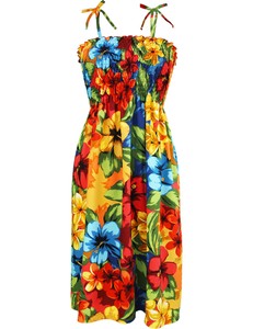 hawaiian tube top dresses