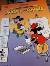    Disney Learn To Draw Mickey and Minnie, Walter Foster Pub.