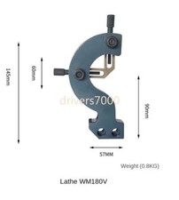 WM180, WM210v, HS250-G Lathe Accessories Follow The Tool Holder Table Type