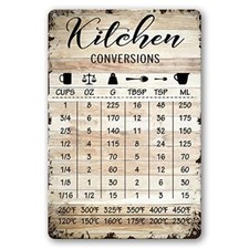 Kitchen Metal Sign Kitchen Signs Wall Decor Rustic Metal Kitchen Decor Sign