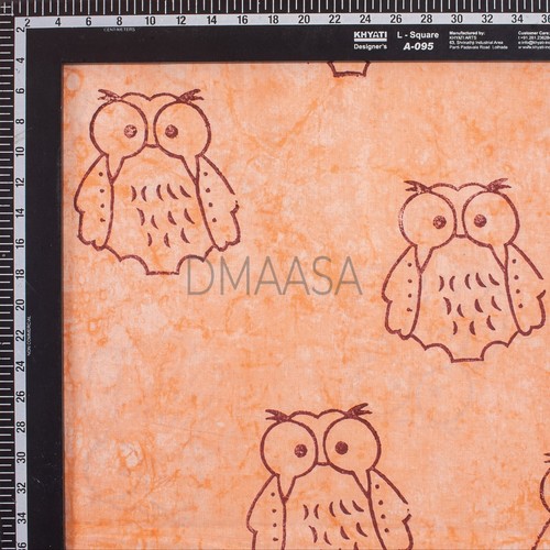Hand Block Indian Cotton Animal Print Dabu Sanganeri Dress Fabric By The Yard - Picture 2 of 5