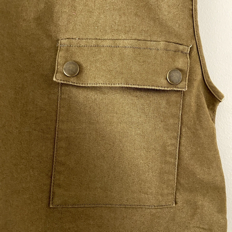 The Fifth Label Short Crop Top Olive Green Pocket Back Zip BNWT Size XS - Image 2 of 4