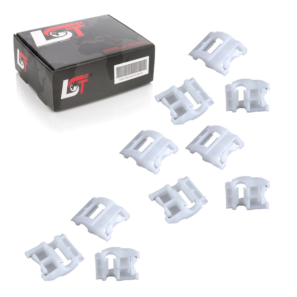 10x Moulding Side Strips Clips Fastening for RENAULT R19