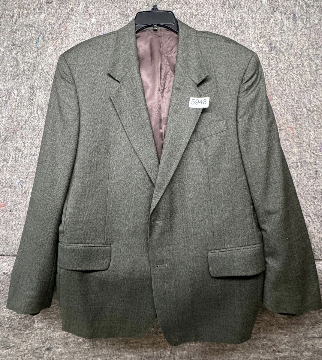 ジャケット・アウター Yves Saint Laurent pour homme Coat Grey Yves Yves Saint Laurent Pour Homme Blazer GreenSuper 100 Size 39