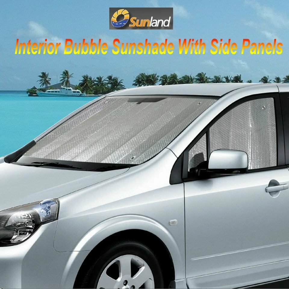 Interior Sunshade Front Windscreen Side Panels Reflective Car