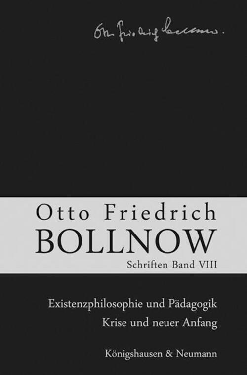 Thumbnail - Hans-ulrich Lessing (u. A.) | Otto Friedrich Bollnow: Schriften |