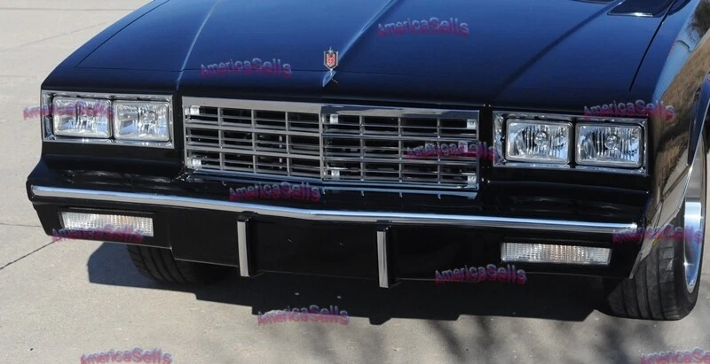 81 82 83 84 85 86 CHEVY MONTE CARLO SPORT CUPÊ CROMADO MOLDURA DE ACABAMENTO DE PARA-CHOQUE  - Imagem 4 de 4