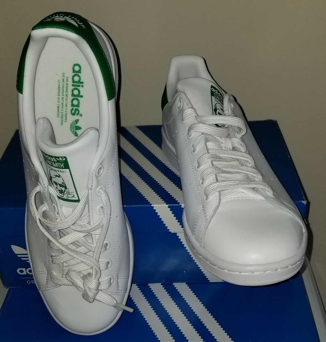 NEW AUTHENTIC ADIDAS ORIGINALS STAN SMITH MEN'S SHOES US 8