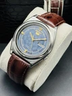 Seiko 5 Men's Automatic Watch Vintage Navy Blue Spider Web Dial, 7009-3180 Dial