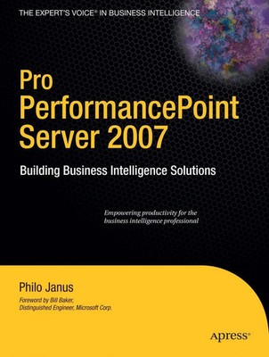 Philo Janus | Pro PerformancePoint Server 2007 | Taschenbuch | Englisch (2008)