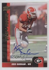 2011 Upper Deck Star Rookie Gold Auto Kris Durham #163 Auto 0v1