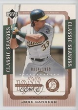 2005 Upper Deck Classics Classic Seasons /1999 Jose Canseco #CS-JC a8a