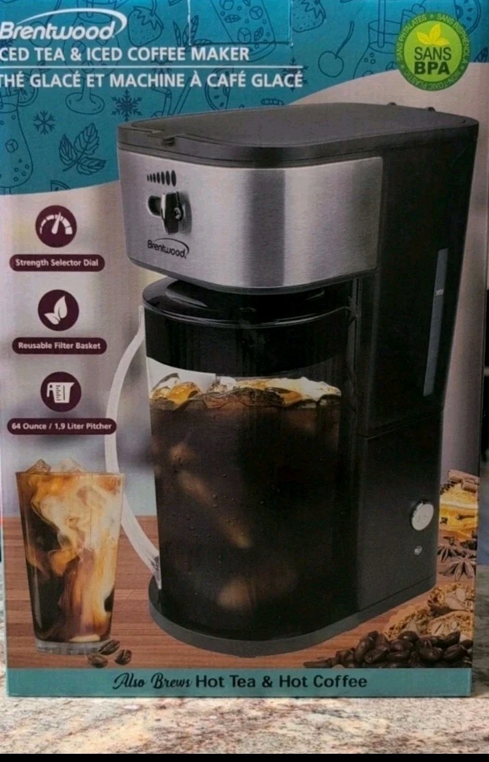 With 64oz Pitcher Model Kt-2150bk Black New