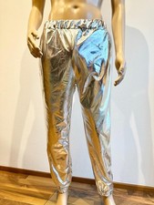 Nylon glänz Satin Sport Freizeit Hose mit Gummizug