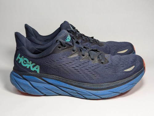 Hoka One One Clifton 8 1119393 OSVB Blue Running Shoes Sneakers Men's Size 11 D - Picture 3 of 24