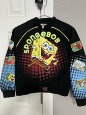 SpongeBob Squarepants Embroidered Nickelodeon JH Design SIZE : L  9-10 Youth