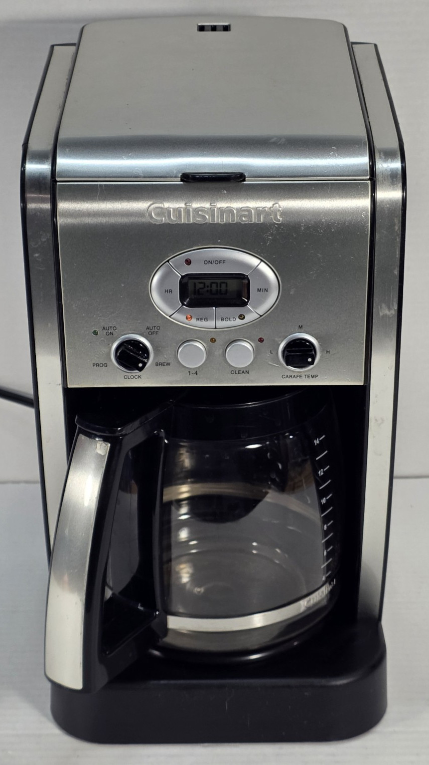 Dcc-2600 Programable Coffee Maker W/ Filter- Tested/works