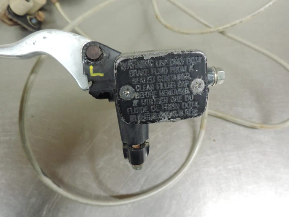 Arctic Cat XC 450 XC450 2011 freno trasero izquierdo cilindro maestro pinza mangueras líneas Foto 3 de 4