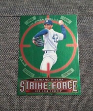 1996 Upper Deck Strike Force #69 Mariano Rivera rookie card New York Yankees HOF. rookie card picture