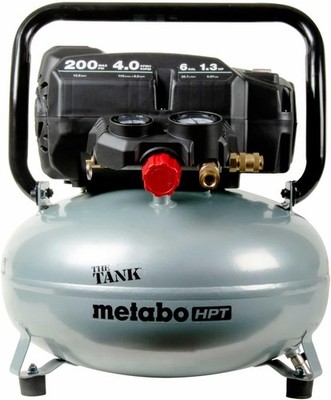 Metabo HPT EC914S Pancake Air Compressor 200 PSI 6 Gallon Tank