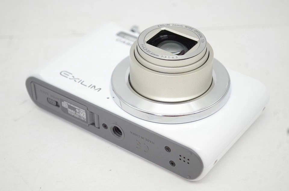[Mint] CASIO EXILIM EX-ZS190 16.1MP Compact Digital Camera White #251008ad - Image 4 of 4