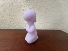 Vintage Fenton Lavender Satin Glass Praying Girl