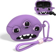 Funny Ugly  face 3D Cartoon Soft Silicone Case Cover for JBL Vibe 200TWS Earbuds