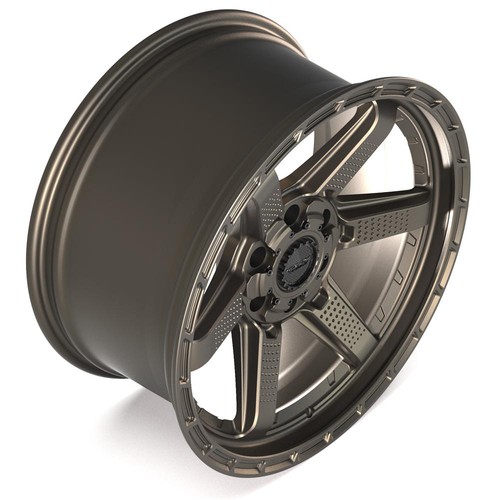 4PLAY Wheel 20x9 6x135 + 6x139.7 GM Chevy RAM 4PS63 Satin Bronze Wheel (1) - Picture 5 of 5