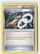 XY - Roaring Skies #87/108 Rayquaza Spirit Link on eBay