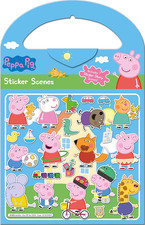 Peppa Pig Activity Set, Six Scenes and over 50 Stickers, 23.5Cm X 15.5Cm